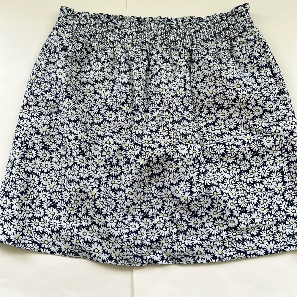 J. Crew Factory Linen Blend Skirt
